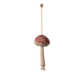 Maileg Kersthanger Mushroom Ornament Blossom Red Maileg Kersthanger Mushroom Ornament Blossom Red