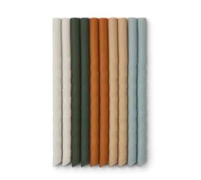 Liewood Silicone Rietjes Timoti Straw 10 pack Liewood Silicone Rietjes Timoti Straw 10 pack