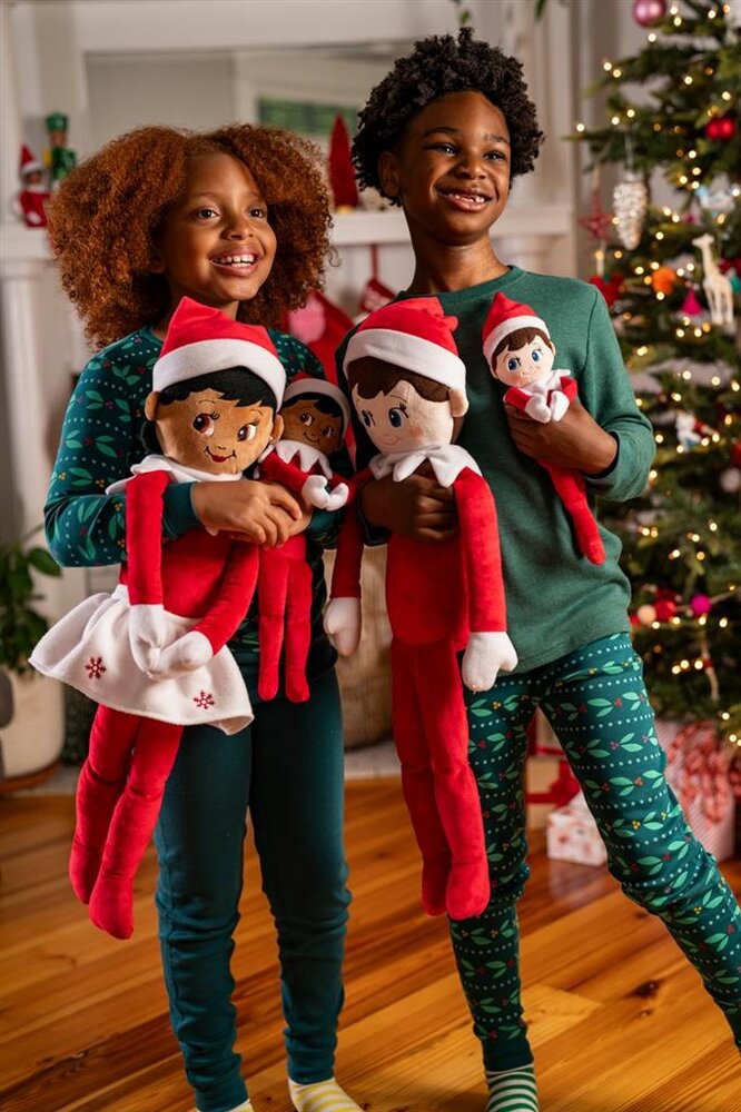 The Elf on the Shelf Huggable Knuffel Meisje 80 cm Bruine Ogen The Elf on the Shelf Huggable Knuffel Meisje 80 cm Bruine Ogen