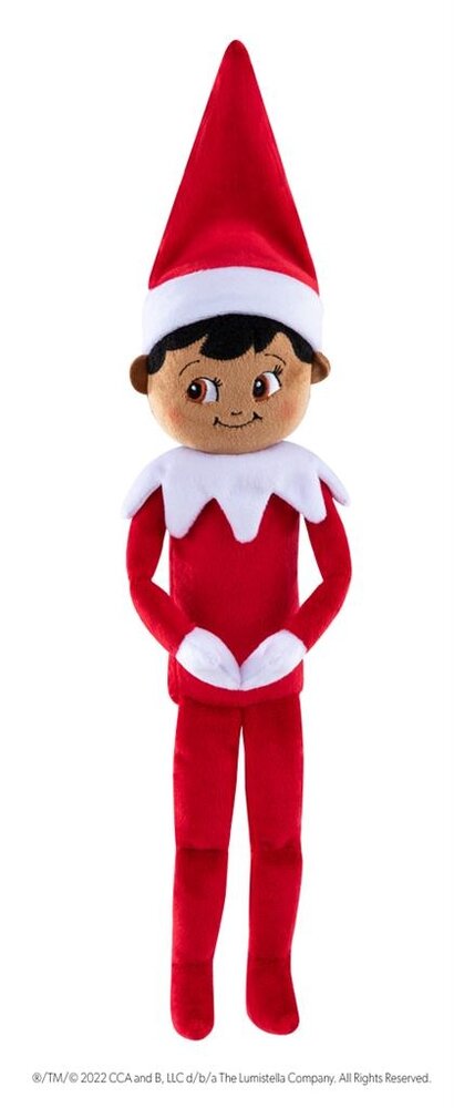 The Elf on the Shelf Snuggler Jongen-Meisje 30cm Bruine Ogen The Elf on the Shelf Snuggler Jongen-Meisje 30cm Bruine Ogen