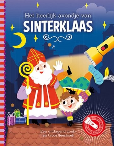 Zaklampboek - Het heerlijk avondje van Sinterklaas en Piet Zaklampboek - Het heerlijk avondje van Sinterklaas en Piet