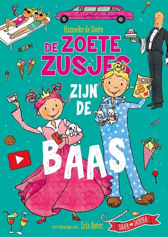 Boek De Zoete Zusjes zijn de Baas afbeelding