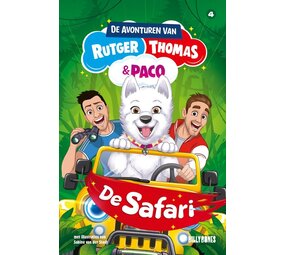 Boek De Avonturen van Rutger, Thomas en Paco deel 4 De Safari Boek De Avonturen van Rutger, Thomas en Paco deel 4 De Safari