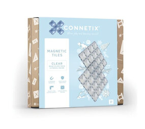 Connetix Magnetische Tegels Bodemplaten Clear 2 stuks Connetix Magnetische Tegels Bodemplaten Clear 2 stuks