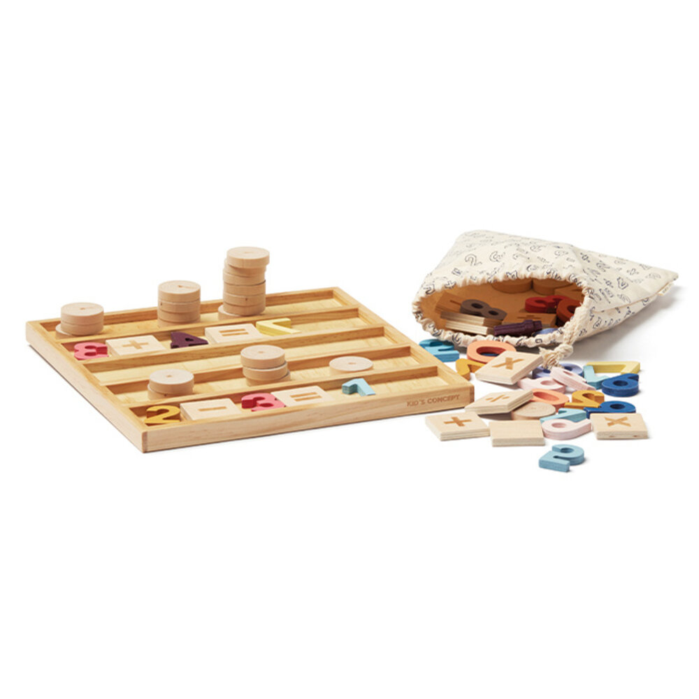 Kids Concept Houten rekenbord - Calculus Board Kids Concept Houten rekenbord - Calculus Board