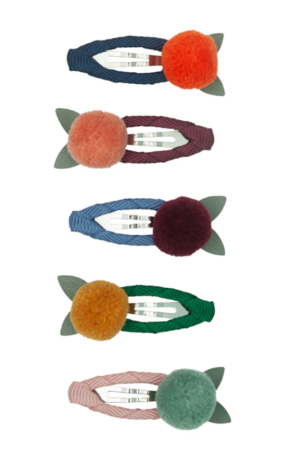 Mimi & Lula Haarclipjes Pom Pom Petal Mimi & Lula Haarclipjes Pom Pom Petal