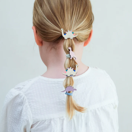 Mimi & Lula Elastiekjes Dino 6 stuks Mimi & Lula Elastiekjes Dino 6 stuks