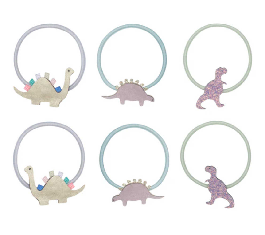 Mimi & Lula Elastiekjes Dino 6 stuks Mimi & Lula Elastiekjes Dino 6 stuks