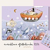 Juulz Illustrations Sinterklaas aftelkalender met stickers Juulz Illustrations Sinterklaas aftelkalender met stickers