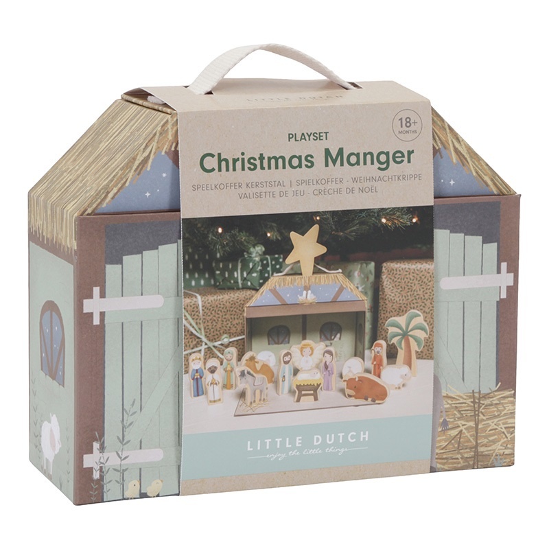 Speelkoffer Kerststal afbeelding