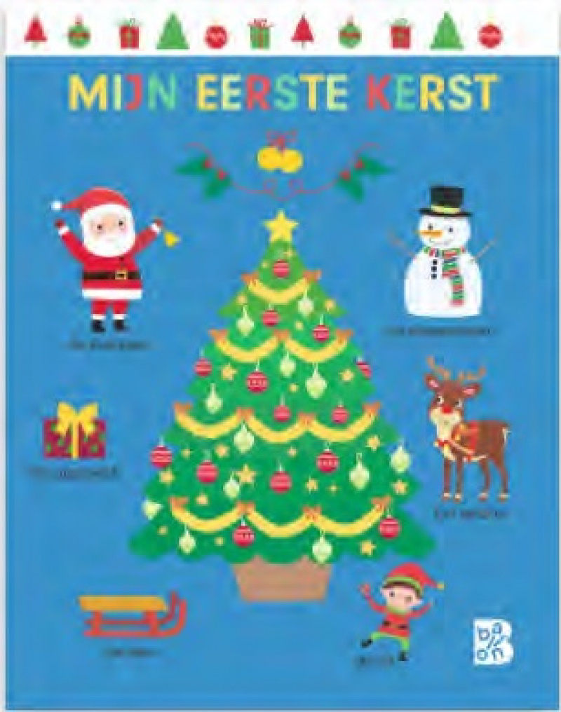 Mijn eerste kerst (kartonboek) afbeelding