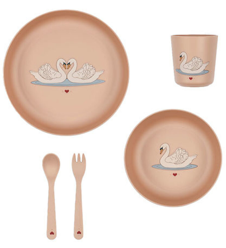 Konges Slojd Servies Set Swan Konges Slojd Servies Set Swan
