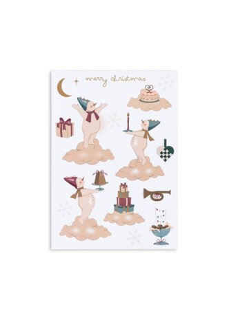 Konges Slojd Raam Decoratie Set Kerst Konges Slojd Raam Decoratie Set Kerst