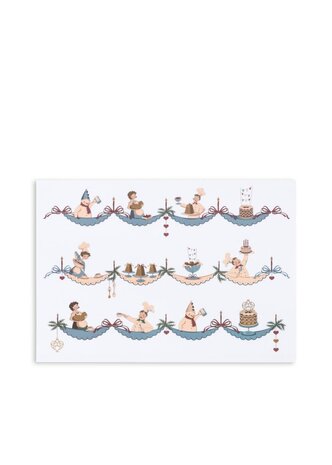 Konges Slojd Raam Decoratie Set Kerst Konges Slojd Raam Decoratie Set Kerst