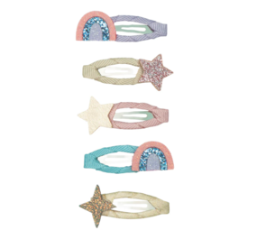 Mimi & Lula Haarspeldjes Mini Rainbow & Star Mimi & Lula Haarspeldjes Mini Rainbow & Star