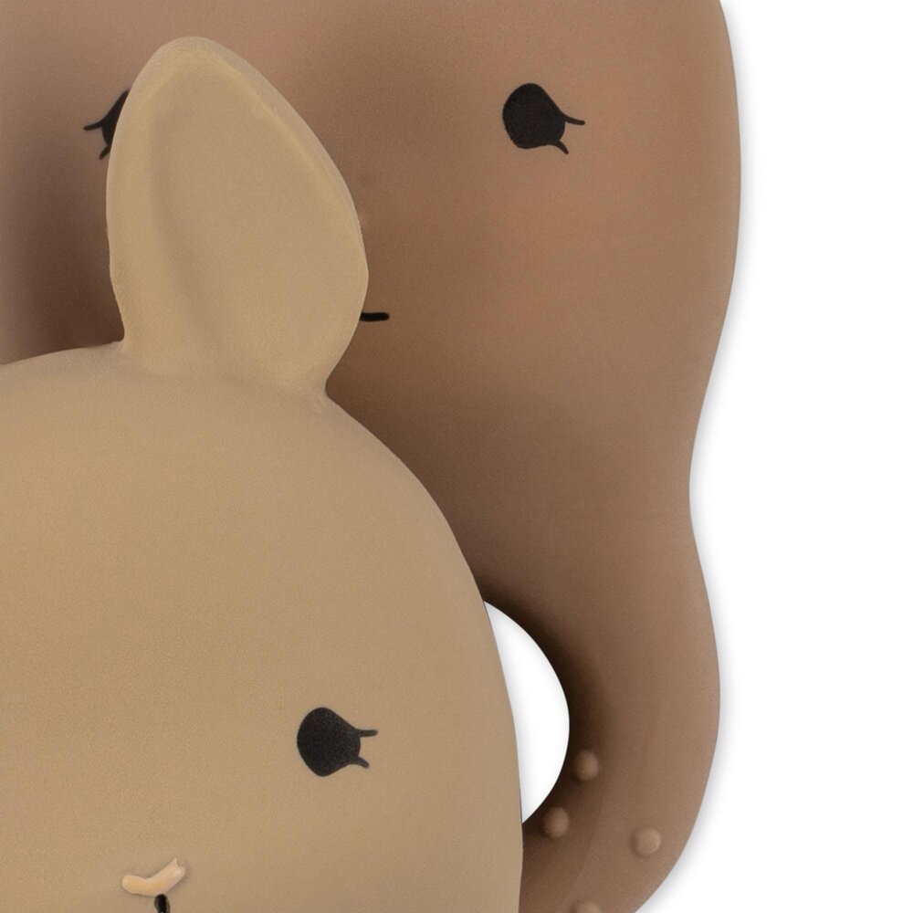 Konges Slojd Bijtspeeltje 2 pack Konijn/Beer