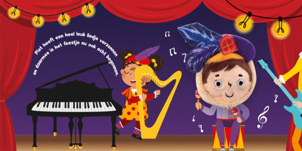 Het Geheim van Piet vingerpopboekje Het Geheim van Piet vingerpopboekje