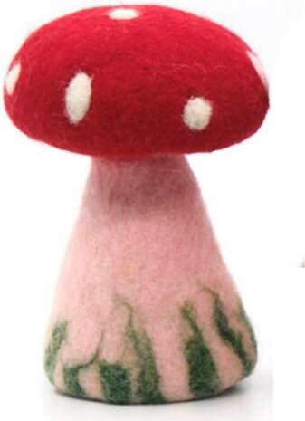 Sjaal met Verhaal Decoratie Paddenstoel Sjaal met Verhaal Decoratie Paddenstoel
