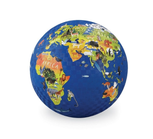 Crocodile Creek Speelbal 13 cm Wereld Crocodile Creek Speelbal 13 cm Wereld