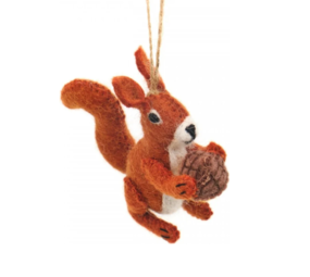 Sjaal met Verhaal Decoratie Hanger Bos Eekhoorn Sjaal met Verhaal Decoratie Hanger Bos Eekhoorn