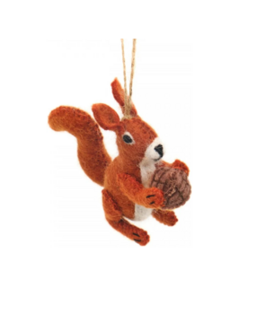 Sjaal met Verhaal Decoratie Hanger Bos Eekhoorn Sjaal met Verhaal Decoratie Hanger Bos Eekhoorn
