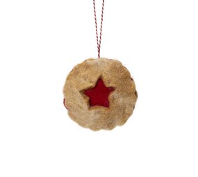 Sjaal met Verhaal Hanger Linzer Koekje (per stuk) Sjaal met Verhaal Hanger Linzer Koekje (per stuk)