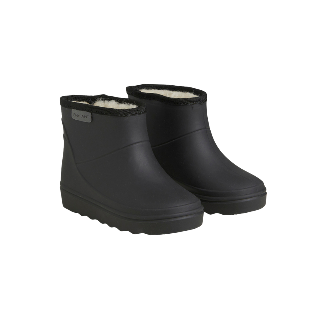 Regenlaarsjes Thermoboots Short Black afbeelding