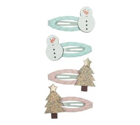 Mimi & Lula Haarspeldjes Snowman Mimi & Lula Haarspeldjes Snowman