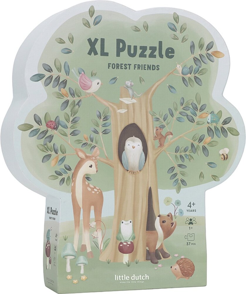 Little Dutch Vloerpuzzel Forest Friends XL Little Dutch Vloerpuzzel Forest Friends XL