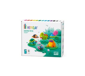 Hey Clay Interactieve Boetseerklei Exotic Pets (15 kleuren) Hey Clay Interactieve Boetseerklei Exotic Pets (15 kleuren)