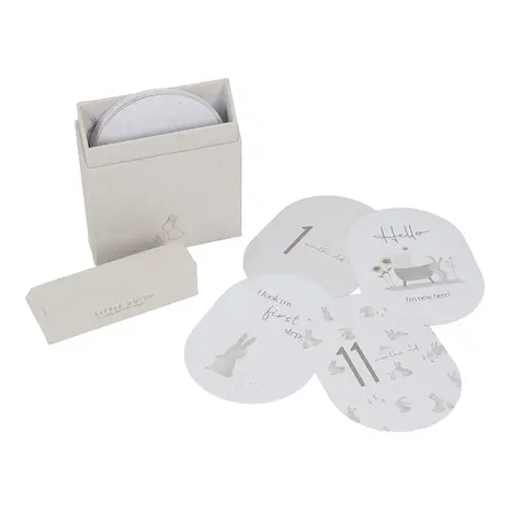 Little Dutch Mijlpaal kaarten Mijn eerste jaar Baby Bunny Little Dutch Mijlpaal kaarten Mijn eerste jaar Baby Bunny