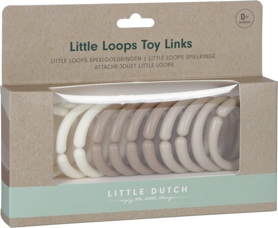 Little Dutch Little Loops Speelgoedringen beige Little Dutch Little Loops Speelgoedringen beige