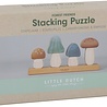Little Dutch Houten Stapelaar Paddenstoelen - Forest Friends Little Dutch Houten Stapelaar Paddenstoelen - Forest Friends