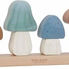 Little Dutch Houten Stapelaar Paddenstoelen - Forest Friends Little Dutch Houten Stapelaar Paddenstoelen - Forest Friends