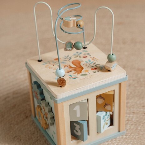 Little Dutch Houten Activiteitenkubus Forest Friends Little Dutch Houten Activiteitenkubus Forest Friends