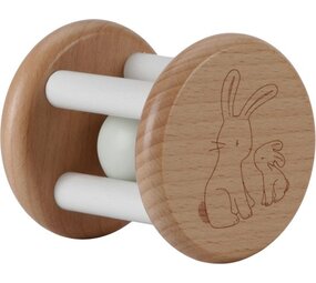 Little Dutch Houten Rammelaar Roller Baby bunny Little Dutch Houten Rammelaar Roller Baby bunny