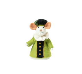 Sjaal met Verhaal Decoratie Muis pietermuis Groen Sjaal met Verhaal Decoratie Muis pietermuis Groen