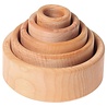 Grimm's Houten Stapelbakjes Rond Naturel Grimm's Houten Stapelbakjes Rond Naturel