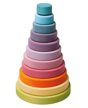 Grimm's Houten Stapeltoren  Pastel