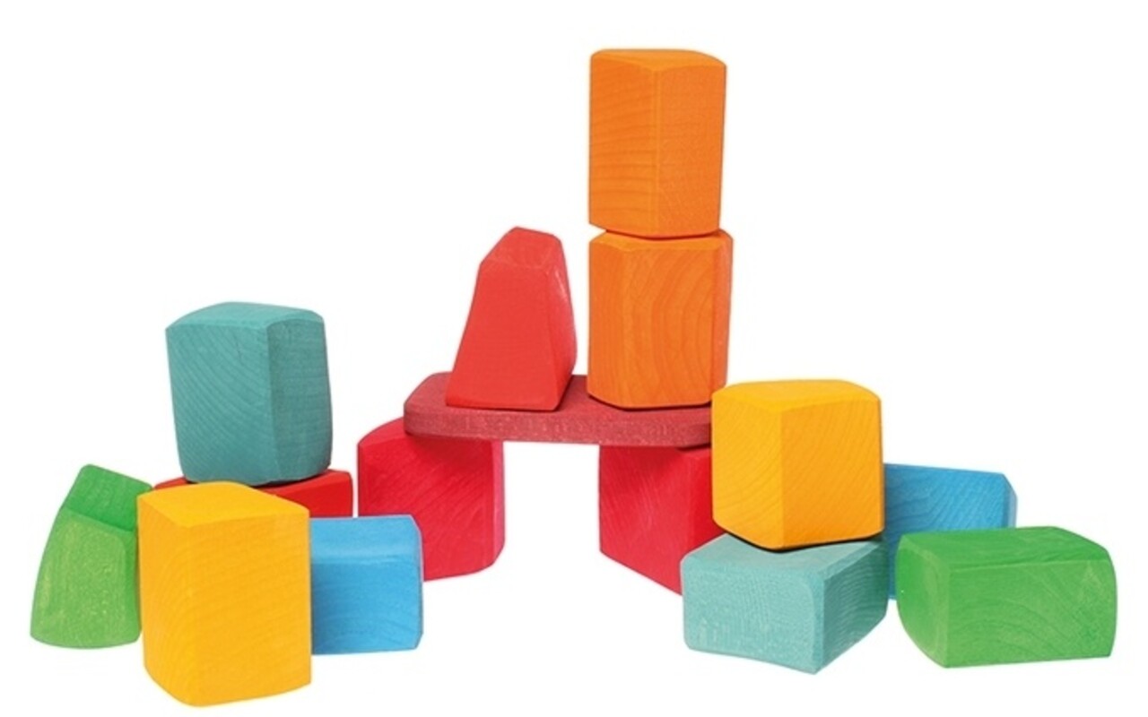 Grimm's Waldorf Blokken Regenboog Grimm's Waldorf Blokken Regenboog