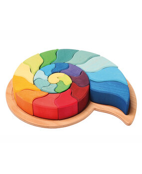 Grimm's Bouwset Ammoniet - Slak Grimm's Bouwset Ammoniet - Slak