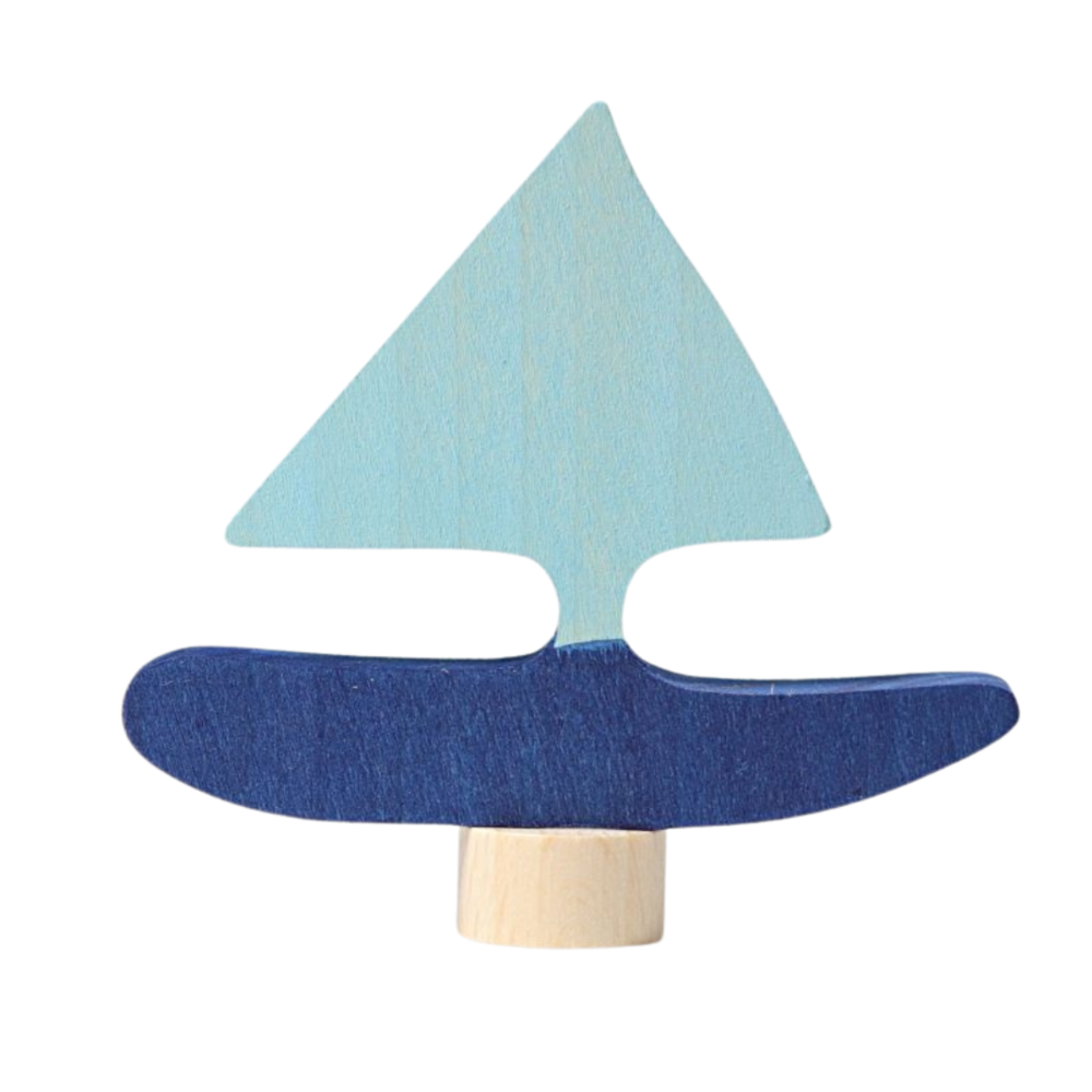 Grimm's Houten Steker Zeilboot Grimm's Houten Steker Zeilboot