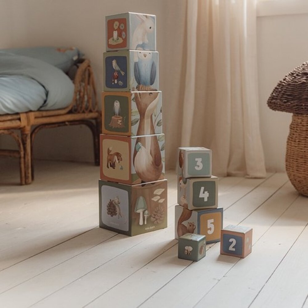 Little Dutch Stapelblokken Forest Friends Little Dutch Stapelblokken Forest Friends