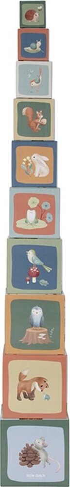 Little Dutch Stapelblokken Forest Friends Little Dutch Stapelblokken Forest Friends