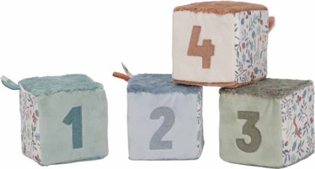 Little Dutch Zachte Blokkenset  Forest Friends