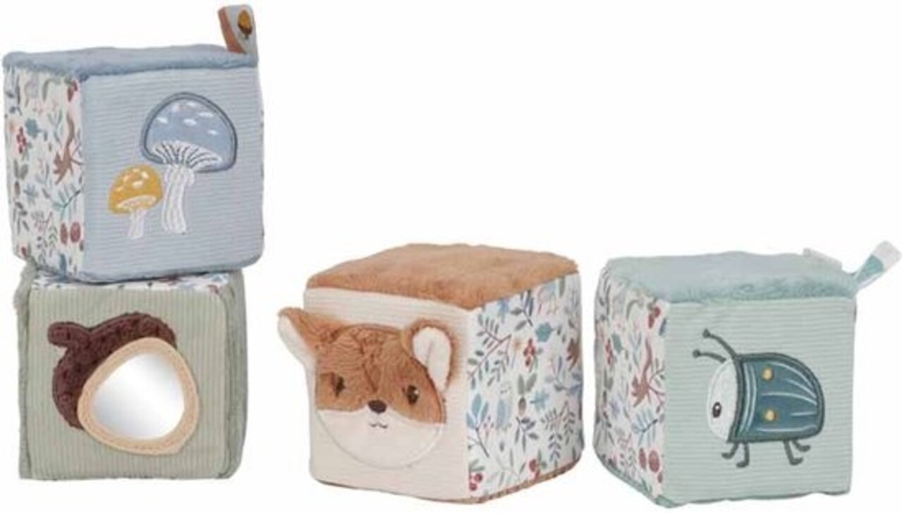 Little Dutch Zachte Blokkenset  Forest Friends