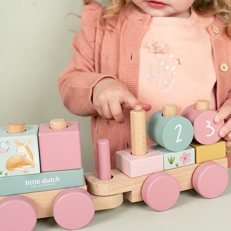 Little Dutch Blokkentrein - Fairy Garden Little Dutch Blokkentrein - Fairy Garden