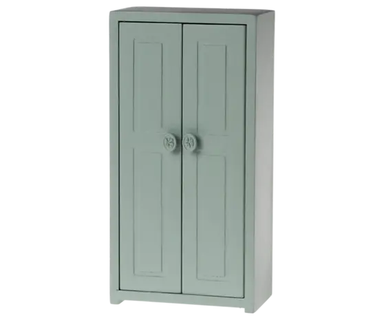 Maileg Closet Soft Blue Klerenkast voor Muizen Maileg Closet Soft Blue Klerenkast voor Muizen