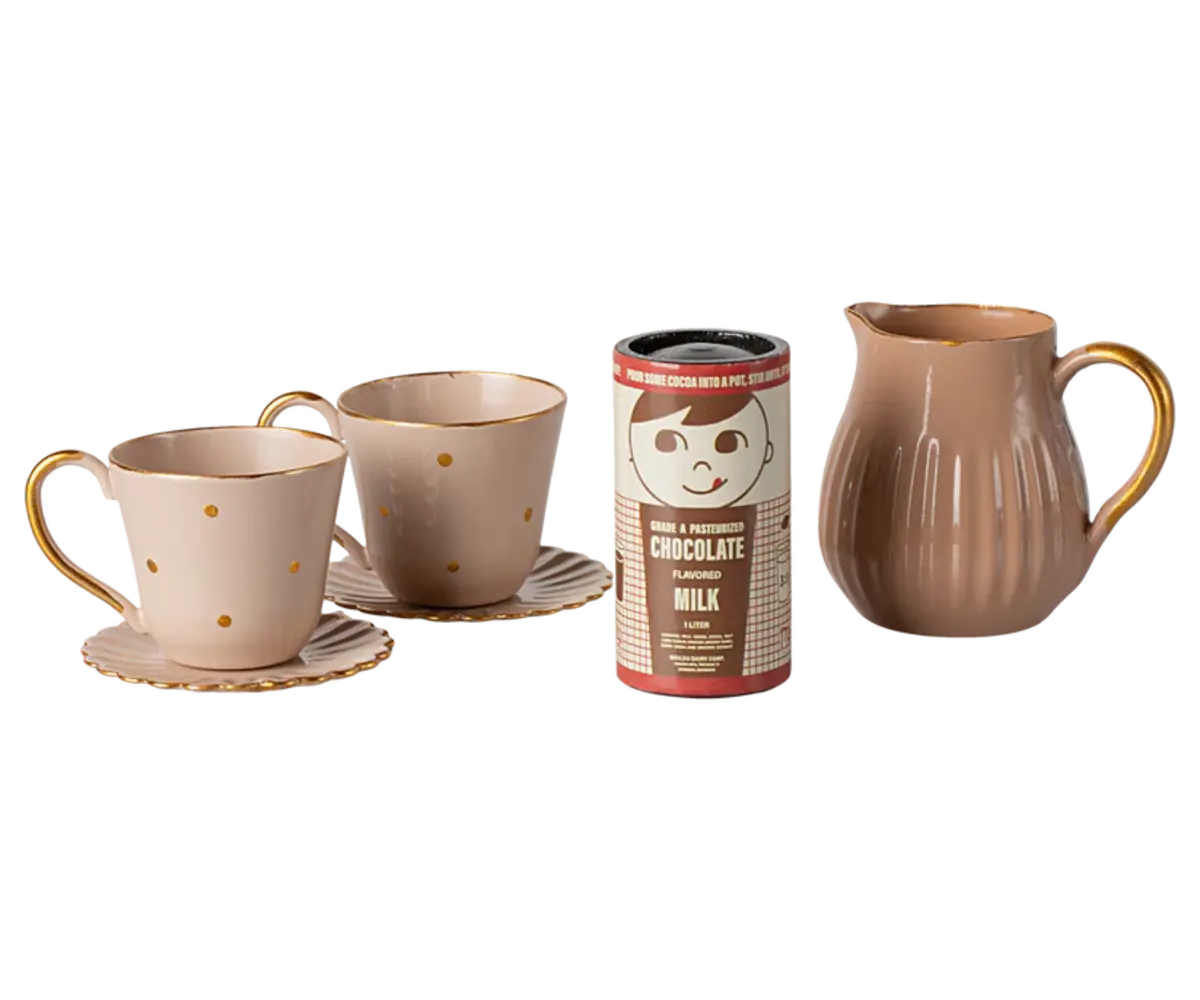 Maileg Hot Chocolate Set Mini Maileg Hot Chocolate Set Mini