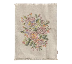 Maileg Rug Flowers Large Tapijt voor Muizen Maileg Rug Flowers Large Tapijt voor Muizen